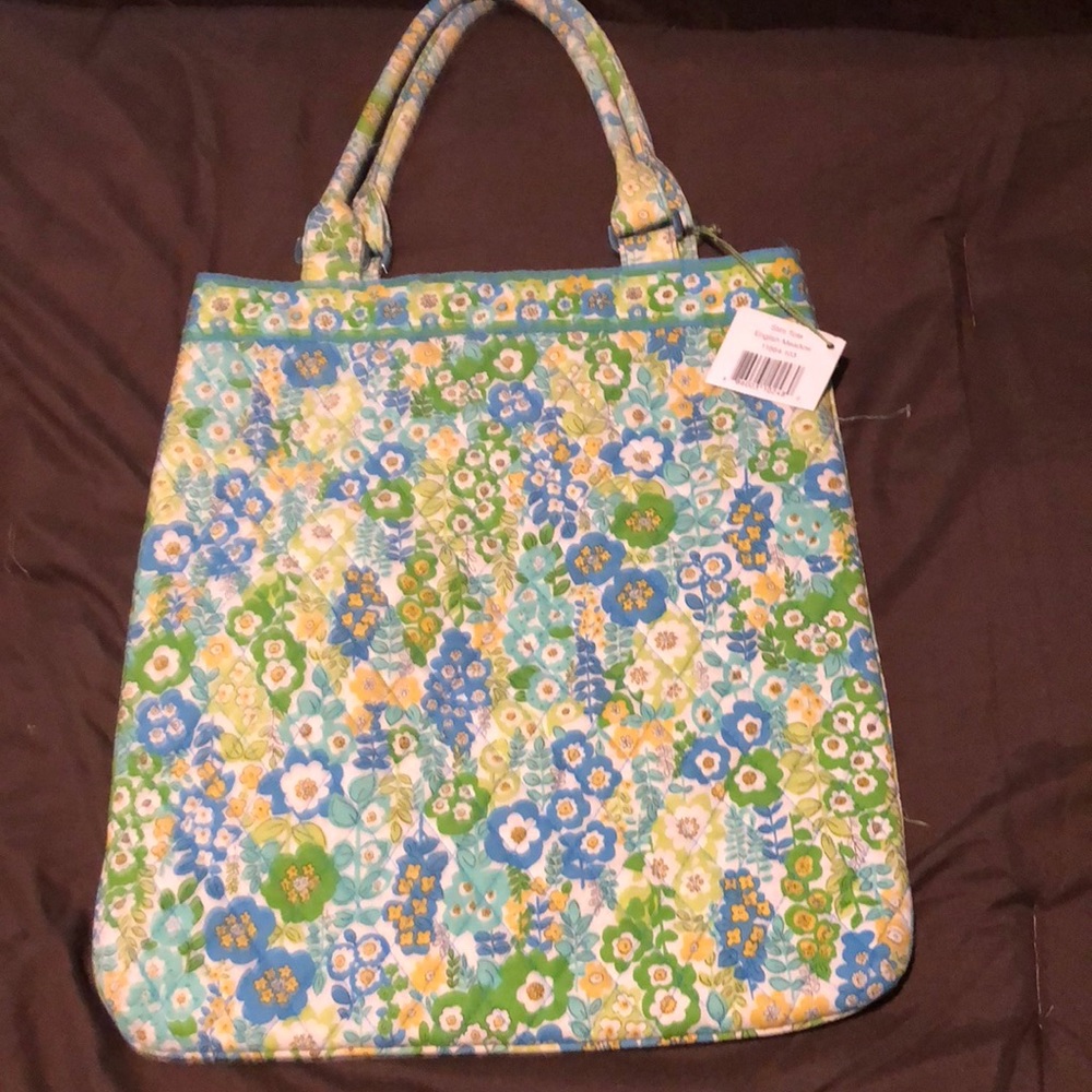 Vera Bradley Slim Tote English Meadow